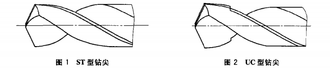 图1 ST型钻尖